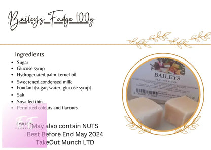 Baileys Fudge 100G