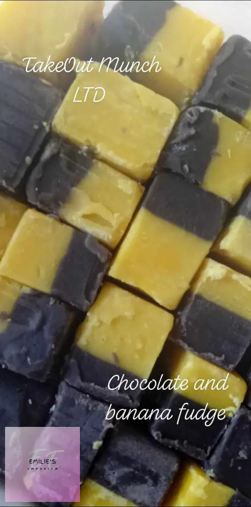 100G Chocolate & Banana Fudge