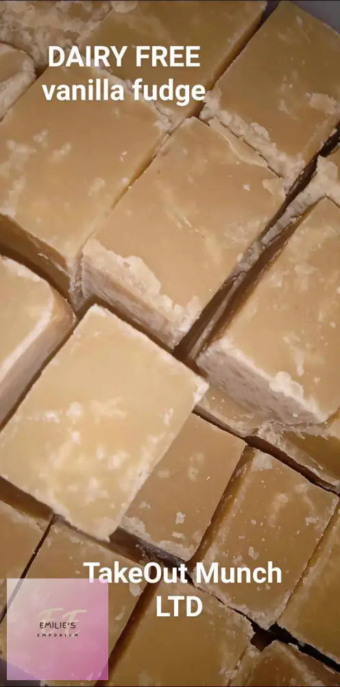 100G Dairy Free Vanilla Fudge