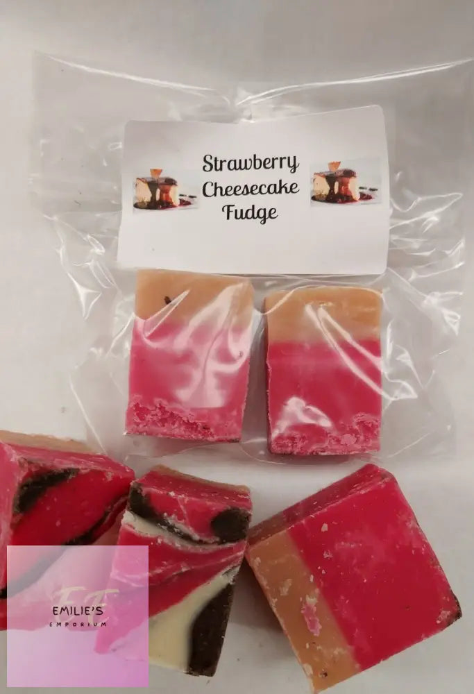 100G Strawberry Cheescake Fudge