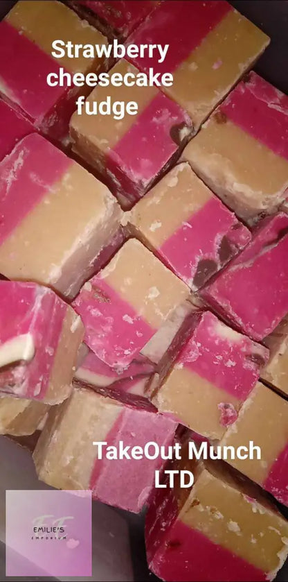 100G Strawberry Cheescake Fudge