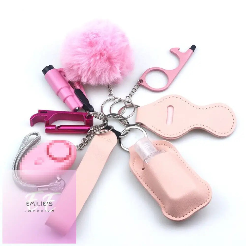 10Pcs Self-Defence Keychain Set