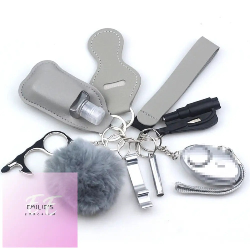 10Pcs Self-Defence Keychain Set 10Pcs As Inphoto / 2