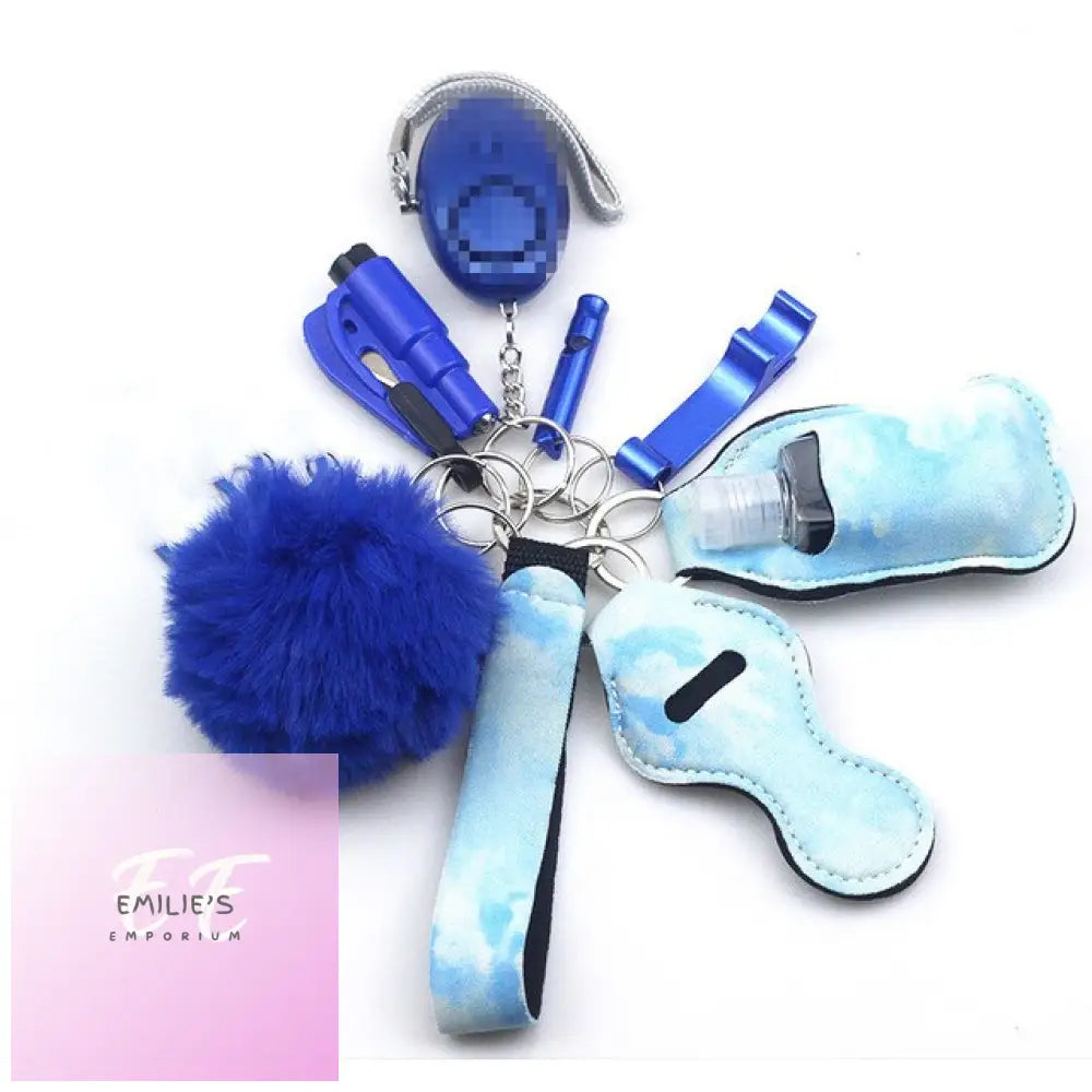 10Pcs Self-Defence Keychain Set 10Pcs As Inphoto / 20