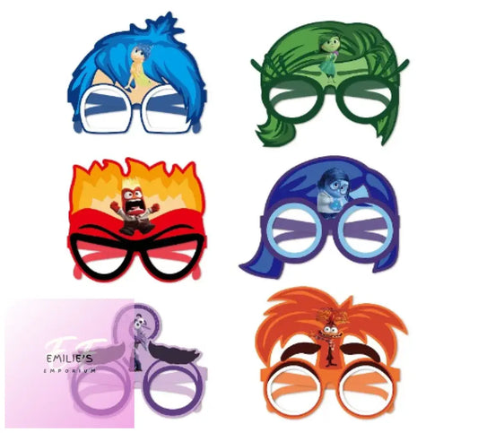 12Pcs Inside Out Party Masks