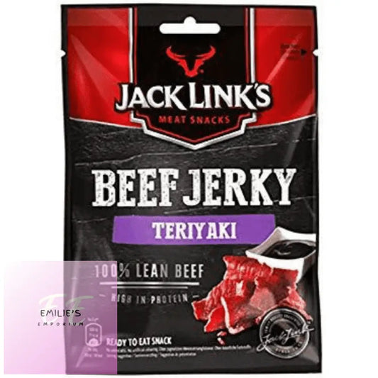 12X 25G Jack Links Beef Jerky Teriyaki