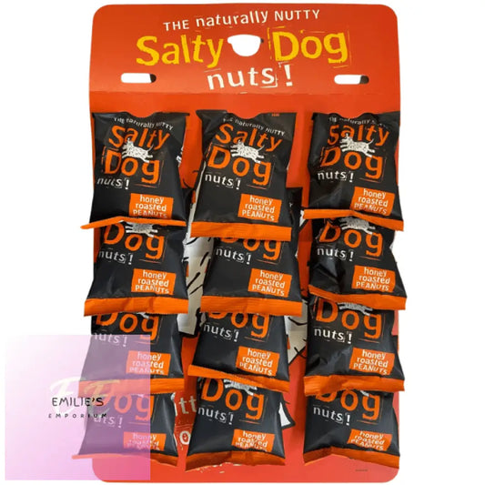 12X45G Salty Dog Honey Roasted Peanuts Pub Card