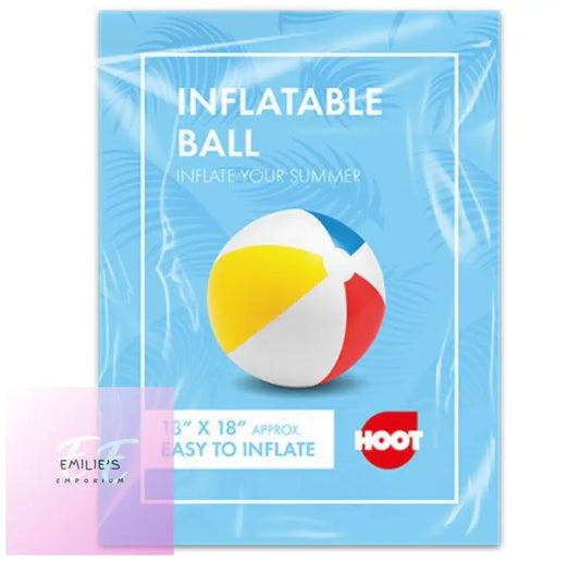 16’’ Inflatable Glossy Panel Beach Ball