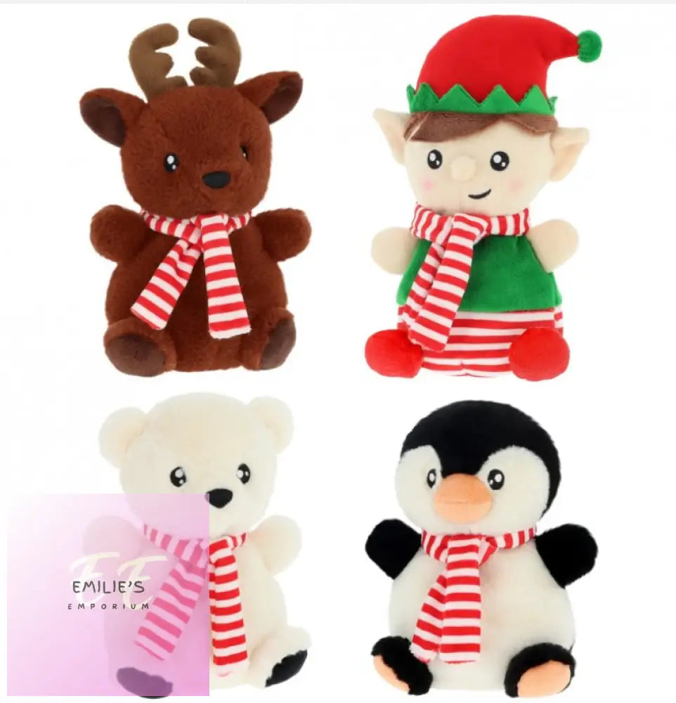 17Cm Keeleco Christmas Friends Plush Toys