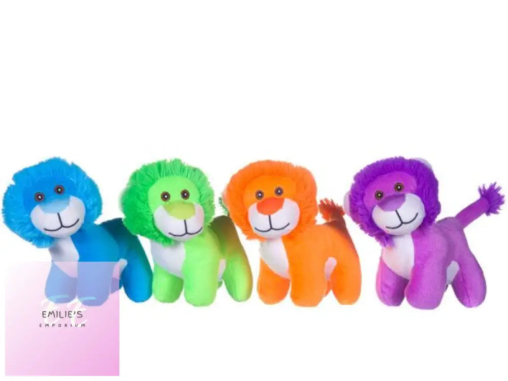 17Cm Standing Lion Plush Toy