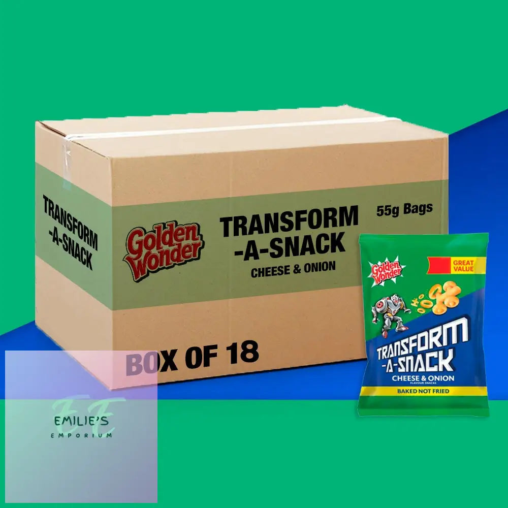 18X Transform-A-Snack Cheese & Onion 56G