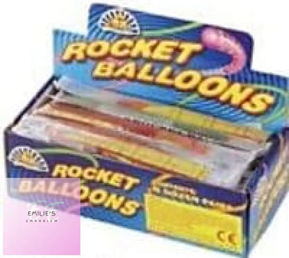 1Pk Of 2 Rocket Balloons