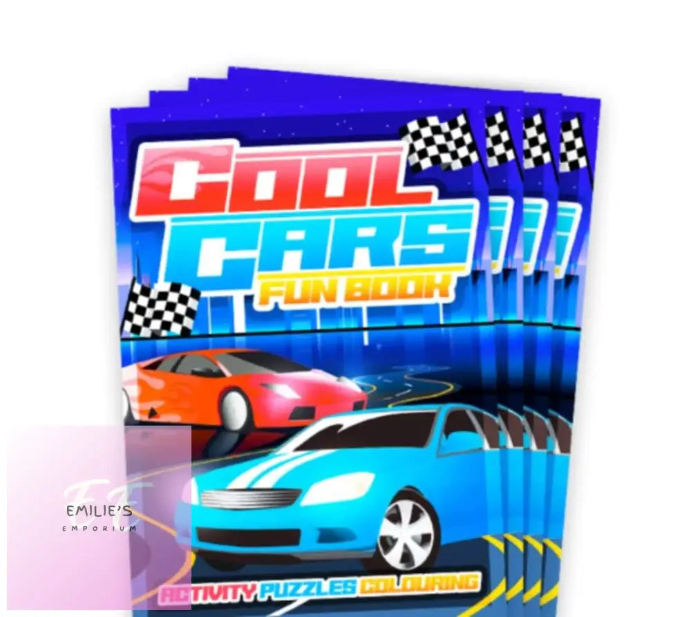 1X Cool Cars Mini Activity Book