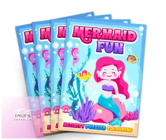 1X Mini Mermaid Activity Book
