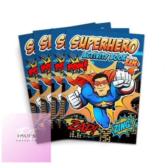 1X Super Hero Mini Activity Book