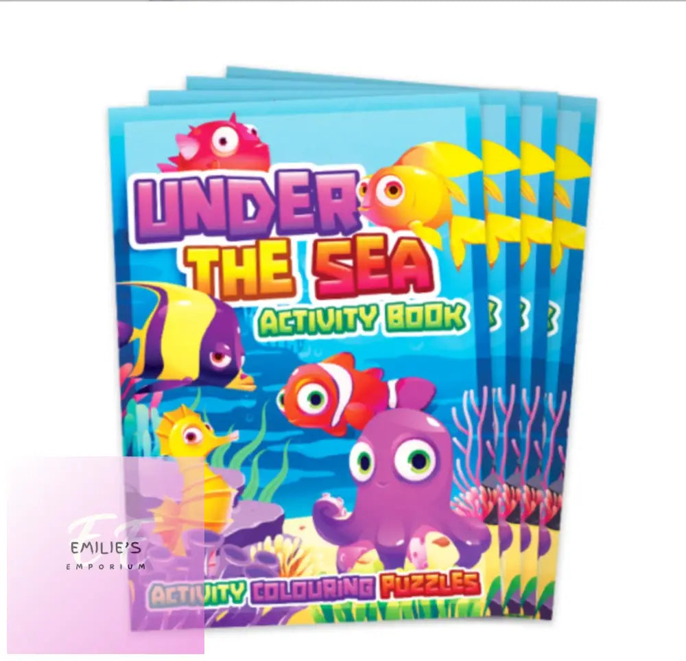 1X Under The Sea Activity Book