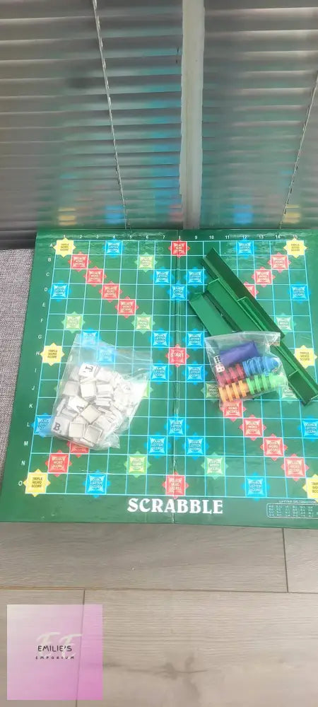 2-In-1 Scrabble Board Game