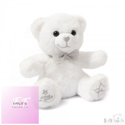 20Cm White Teddy Bear