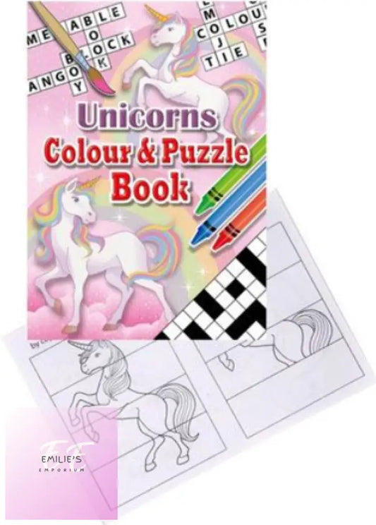 24X Unicorn Puzzle Book