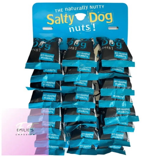 24X45G Salty Dog Dry Roasted Peanuts Pub Card