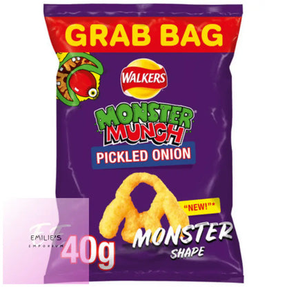 30X40G Monster Munch Grab Bag - Choice Of Flavour