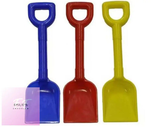 36X 10Inch Plastic Sand Spade Assorted Colours
