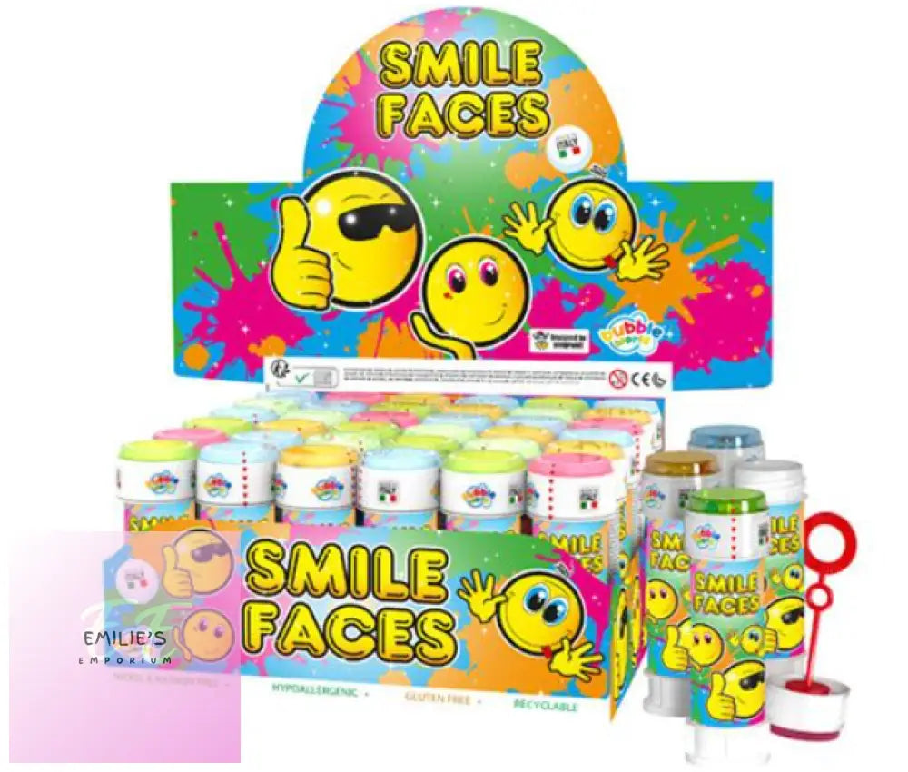 36X Smiley Face Game Top Bubbles