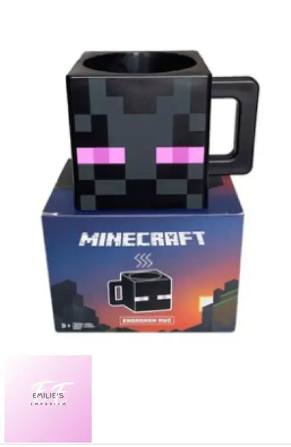 3D Minecraft Mugs- Choices Black