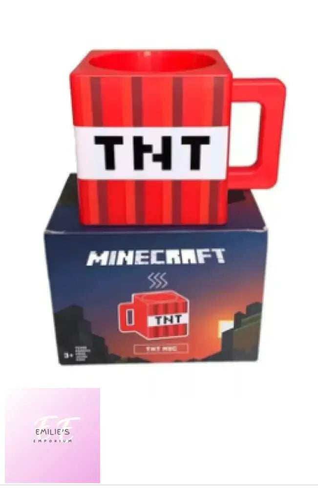 3D Minecraft Mugs- Choices Red