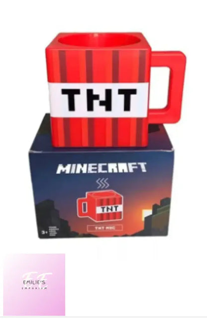 3D Minecraft Mugs- Choices Red