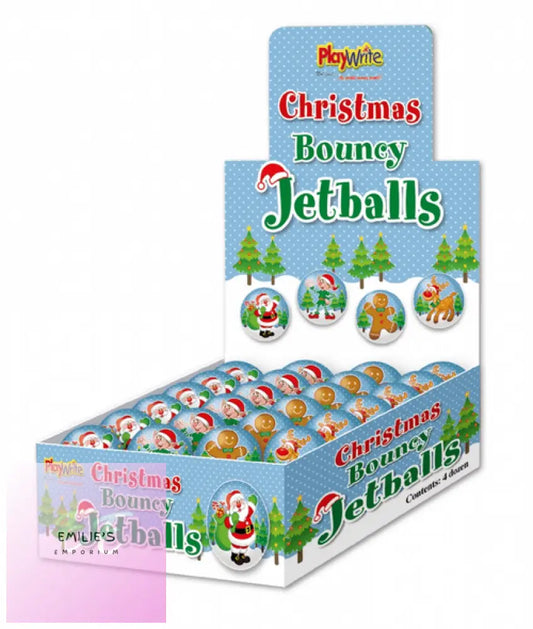 48 Christmas Bouncy Jet Ball