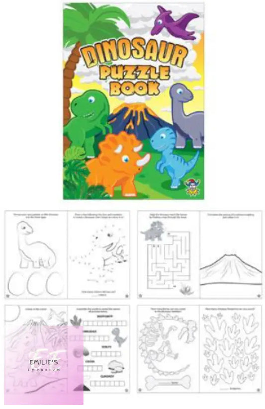 48X Dinosaur Puzzle Book