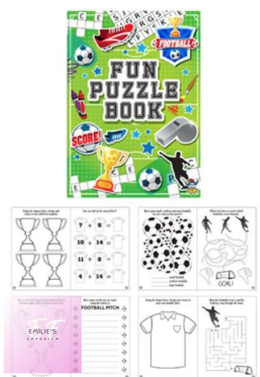 48X Football Puzzle Book
