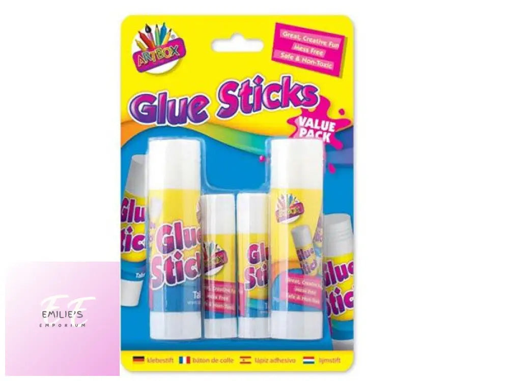 4Pk Twist Action Glue Sticks