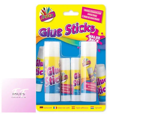 4Pk Twist Action Glue Sticks