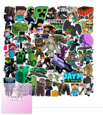 50 Minecraft Stickers