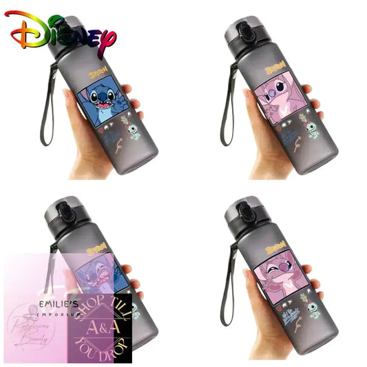 560Ml Stitch Or Angel Water Bottle - Choice Of Design