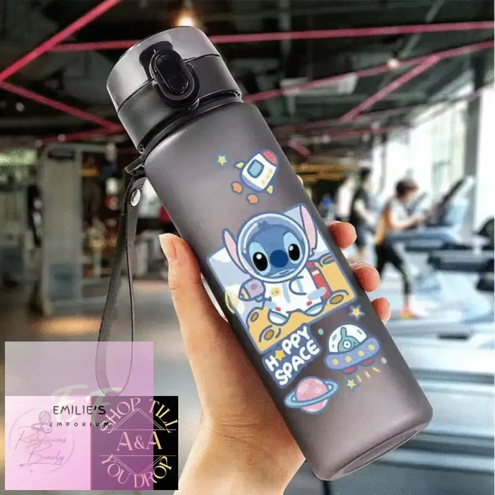 560Ml Stitch Or Angel Water Bottle - Choice Of Design Stitch Space G