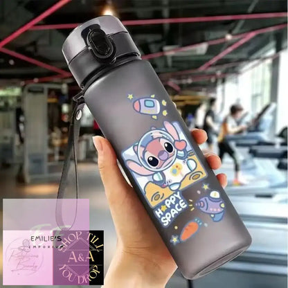 560Ml Stitch Or Angel Water Bottle - Choice Of Design Angel Space H
