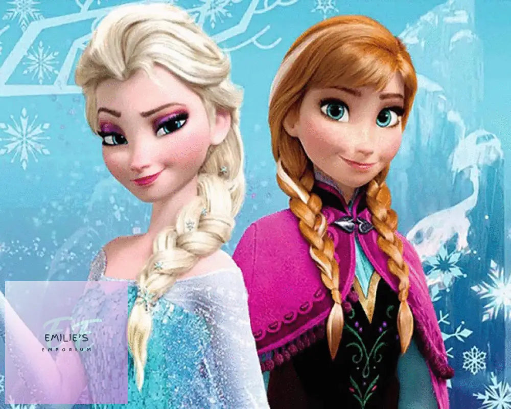 5D Diamond Art Anna & Elsa