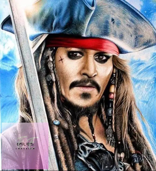 5D Diamond Art Captain Jack Sparrow
