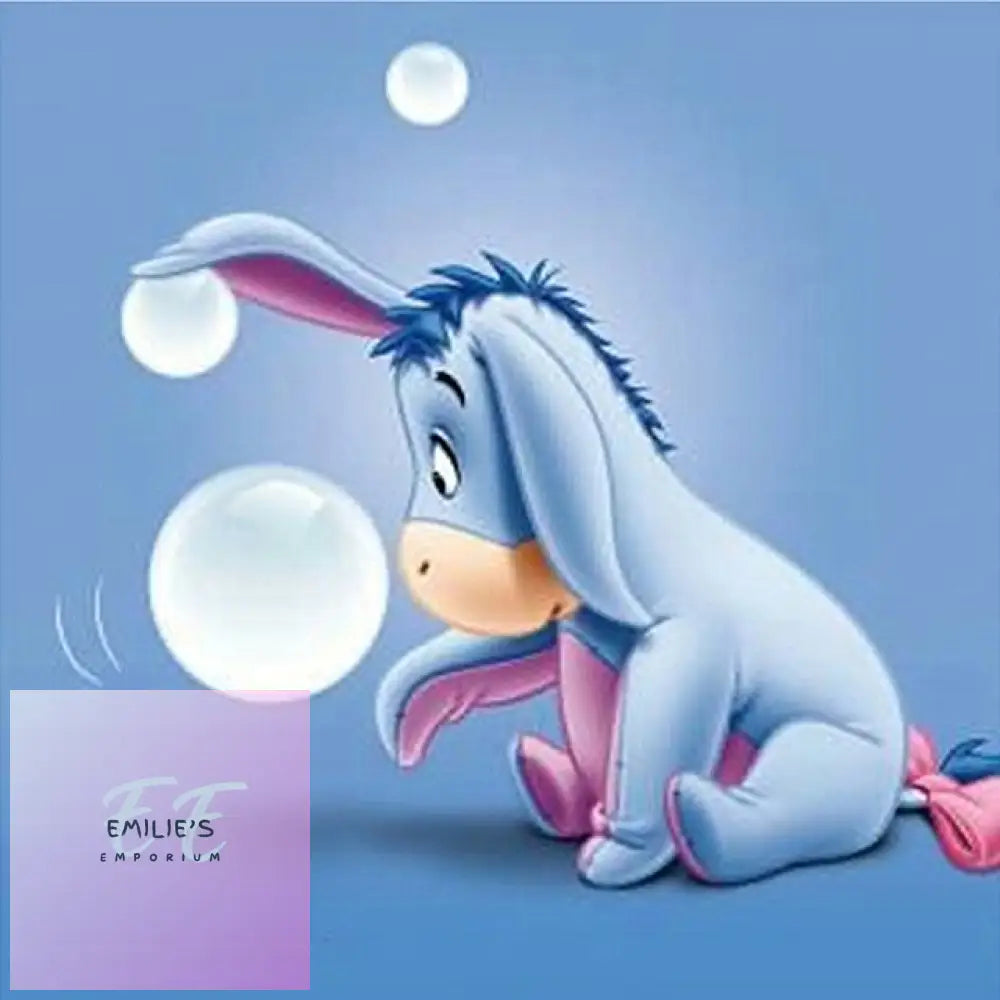 5D Diamond Art Eeyore Bubbles