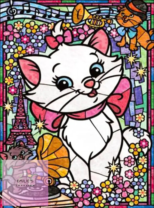 5D Diamond Art Marie Stained Glass