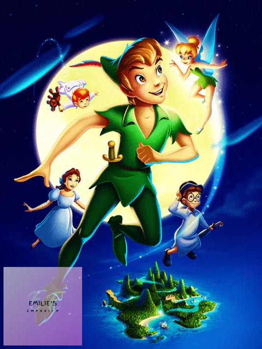 5D Diamond Art Peter Pan