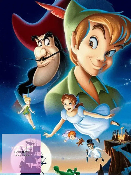 5D Diamond Art Peter Pan & Captain Hook