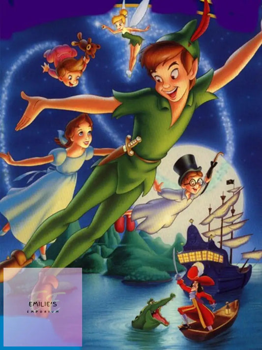 5D Diamond Art Peter Pan & Friends