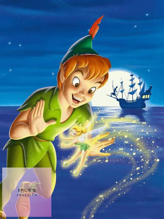 5D Diamond Art Peter Pan & Tinkerbelle