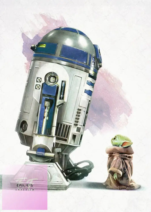 5D Diamond Art R2D2 & Yoda