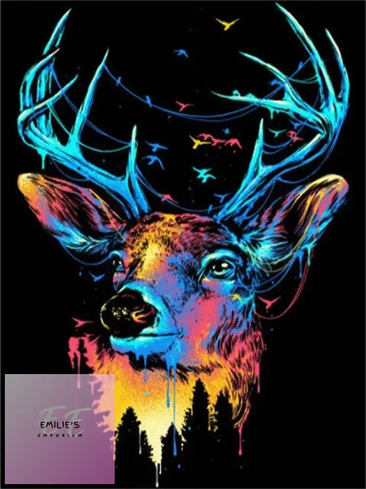 5D Diamond Art Stag