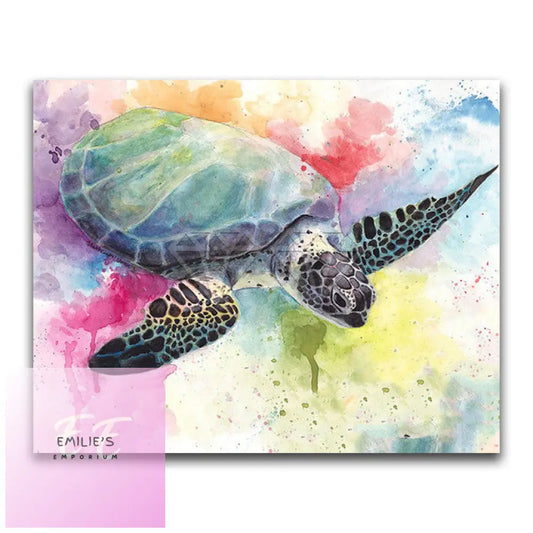 5D Diamond Art Turtle